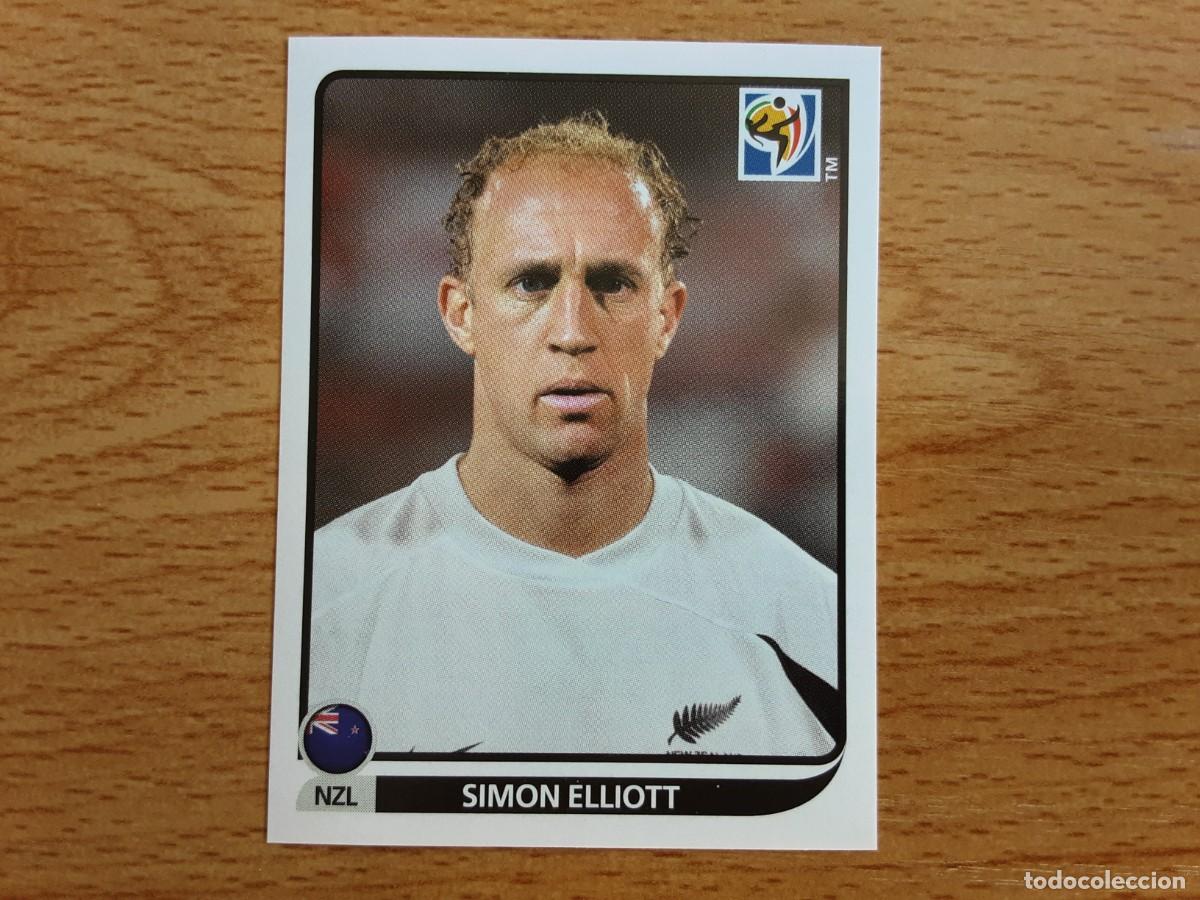 Fu&szlig;ball-Sticker: CROMO FUTBOL MUNDIAL 2010 PANINI 461.ELLIOT-NUEVA ZELANDA-NUNCA PEGADO