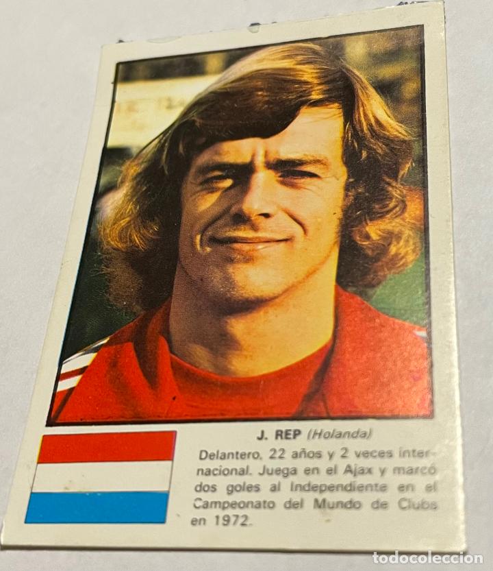 Football Stickers: DISGRA MUNICH 1974 CROMO FUTBOL WORLD ASES MUNDIAL 74 J. REP Holanda Despegado