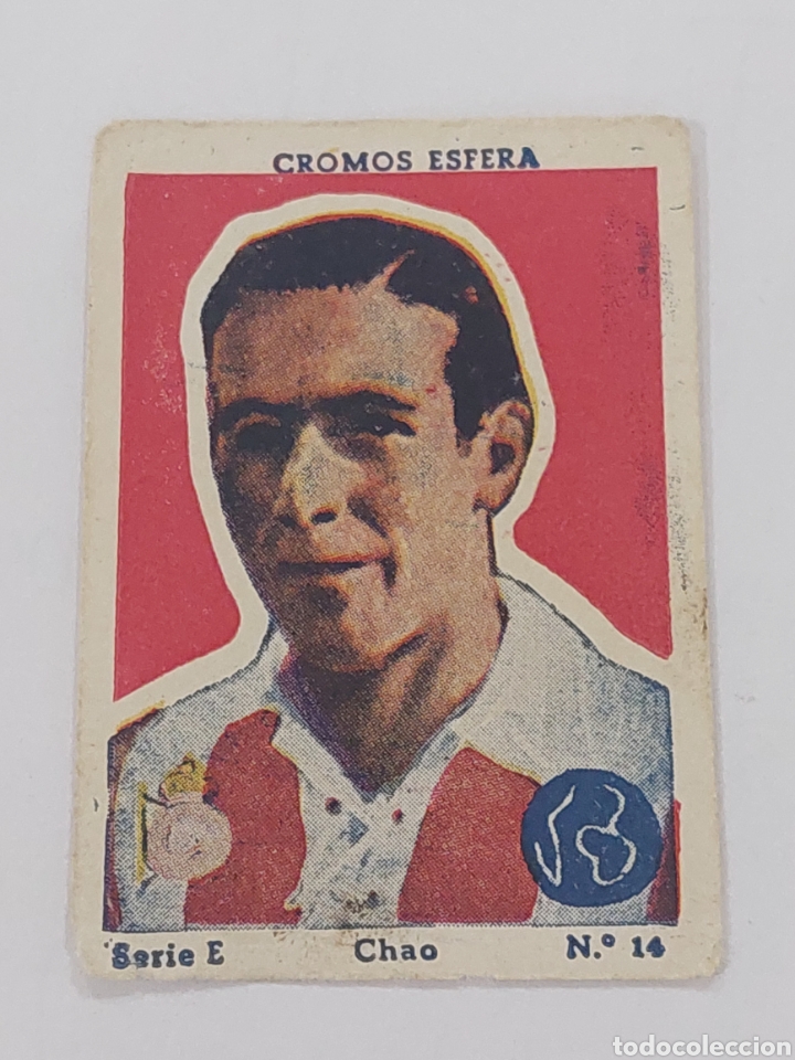 Cromos de Futebol: Cromos esfera f&uacute;tbol . Chao . Serie E . N&uacute;mero 14