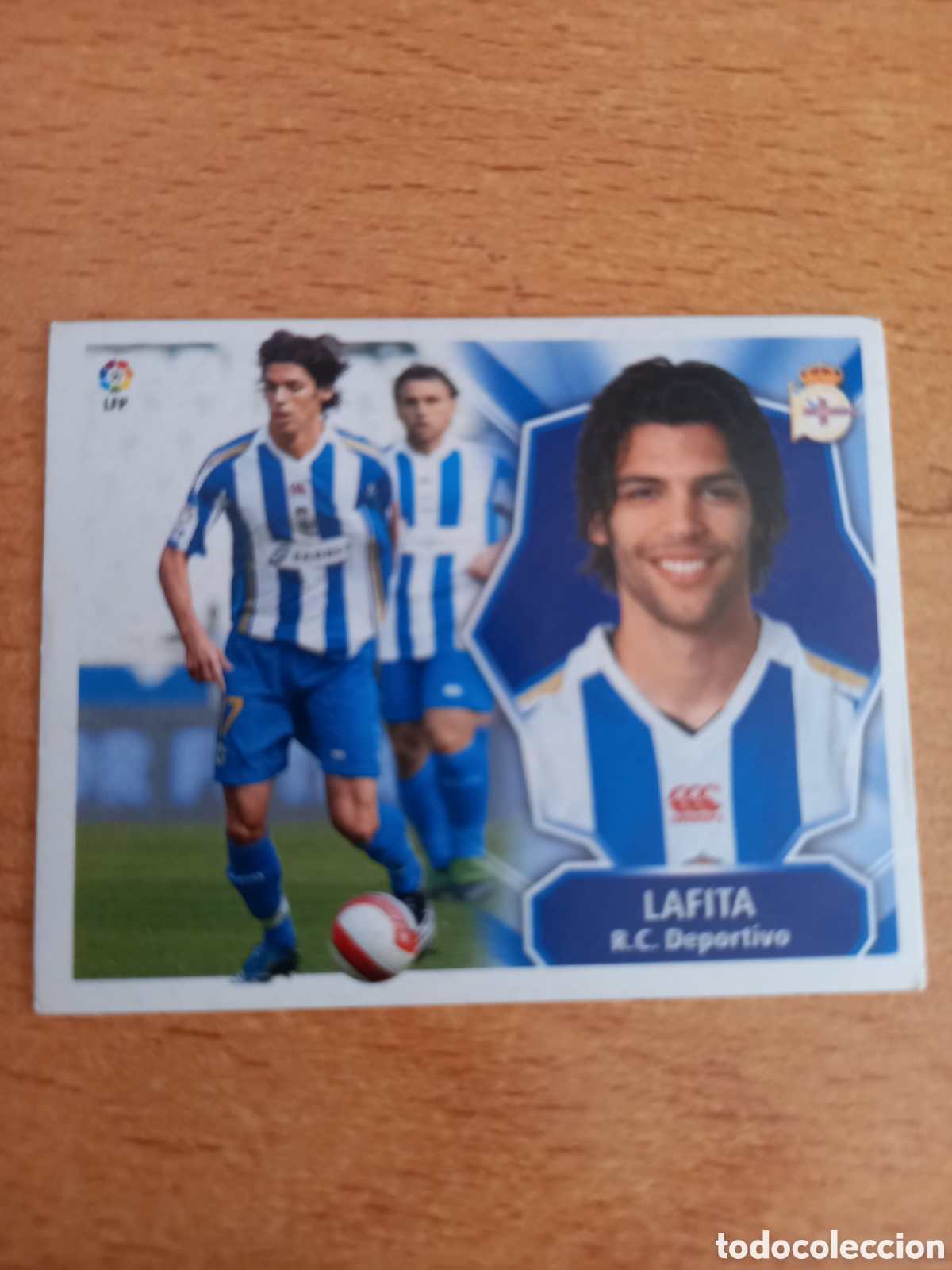 Fu&szlig;ball-Sticker: Lafita Deportivo de la Coru&ntilde;a liga 2008 2009 08 09 ediciones este