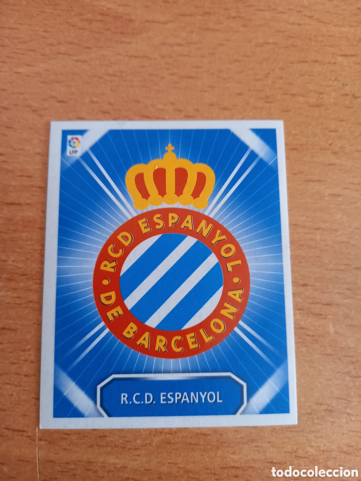 Fu&szlig;ball-Sticker: Escudo Espanyol liga 2008 2009 08 09 ediciones este