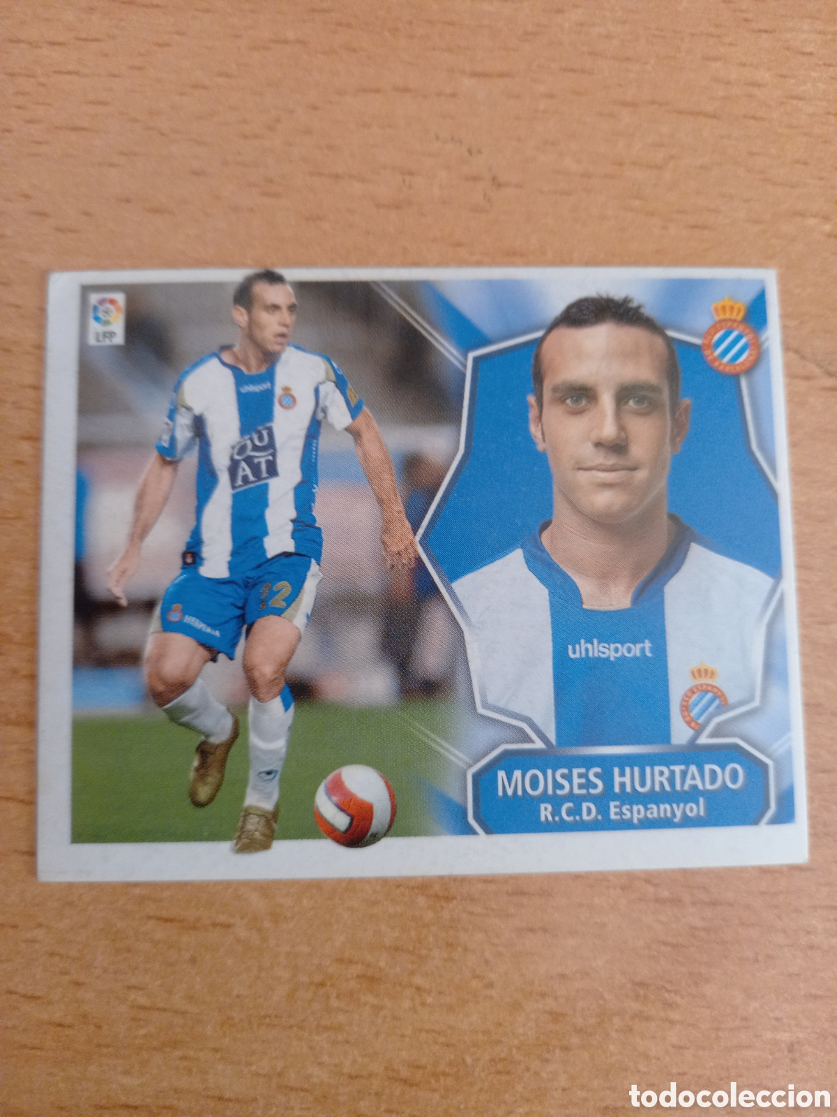 Figurine di Calcio: Mois&eacute;s Hurtado Espanyol liga 2008 2009 08 09 ediciones este