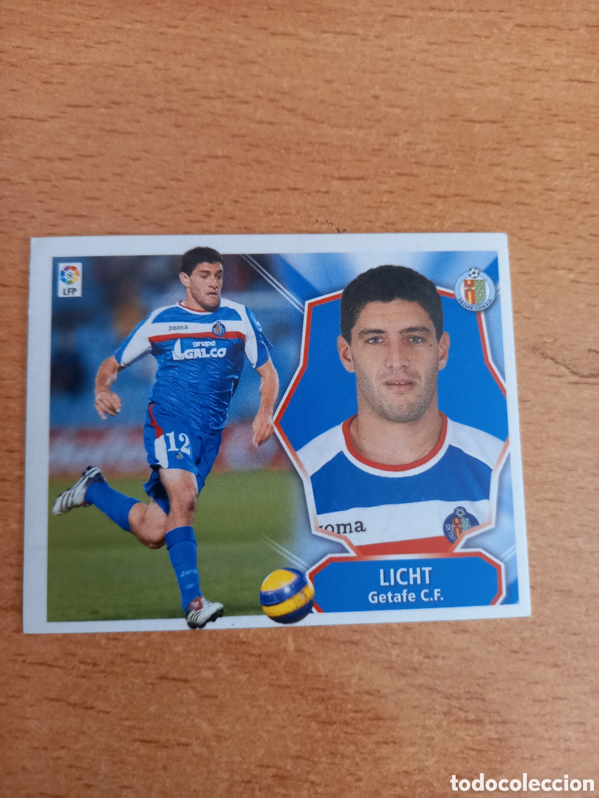 Fu&szlig;ball-Sticker: Licht Getafe liga 2008 2009 08 09 ediciones este