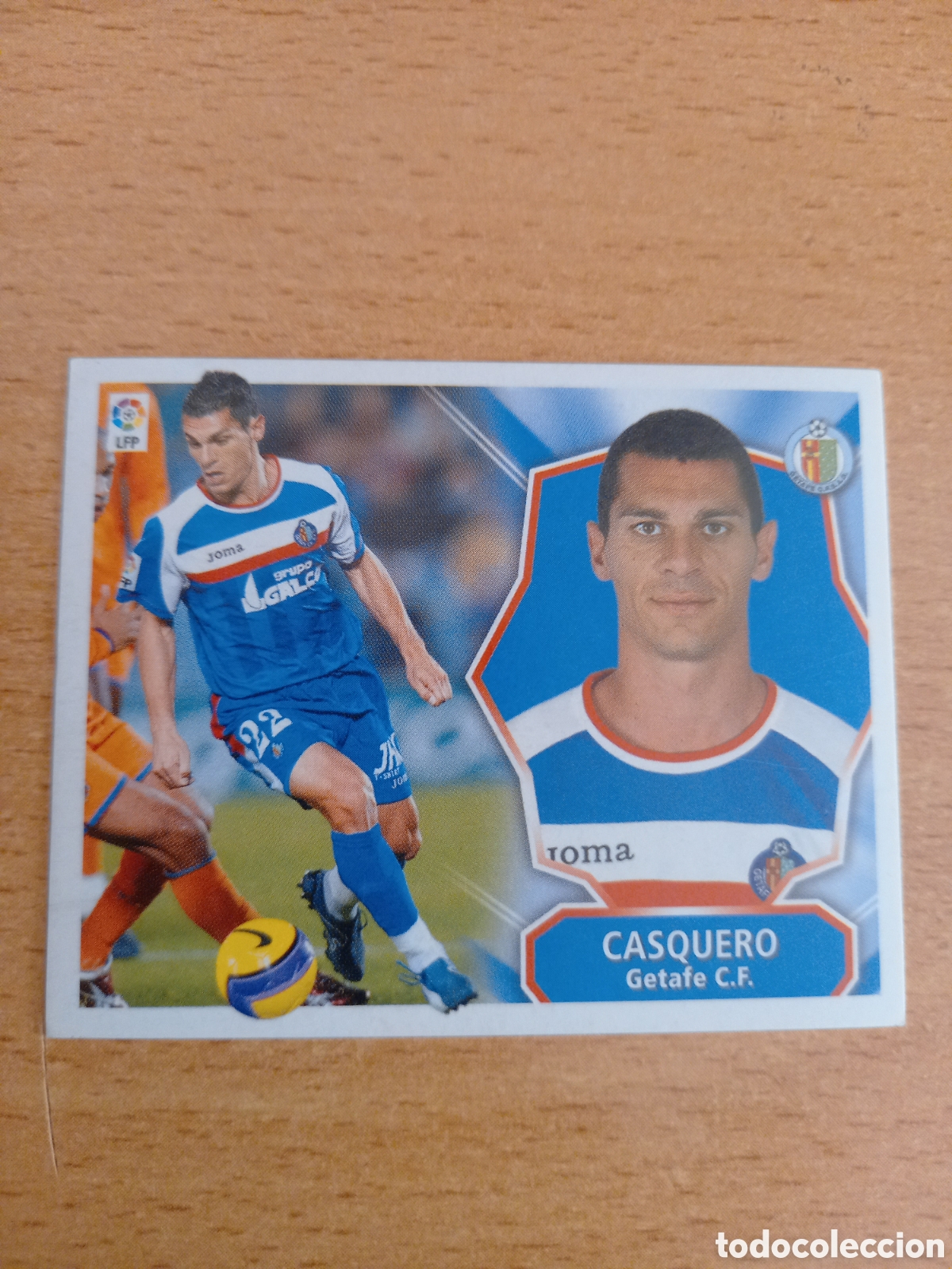 Fu&szlig;ball-Sticker: Casquero Getafe liga 2008 2009 08 09 ediciones este