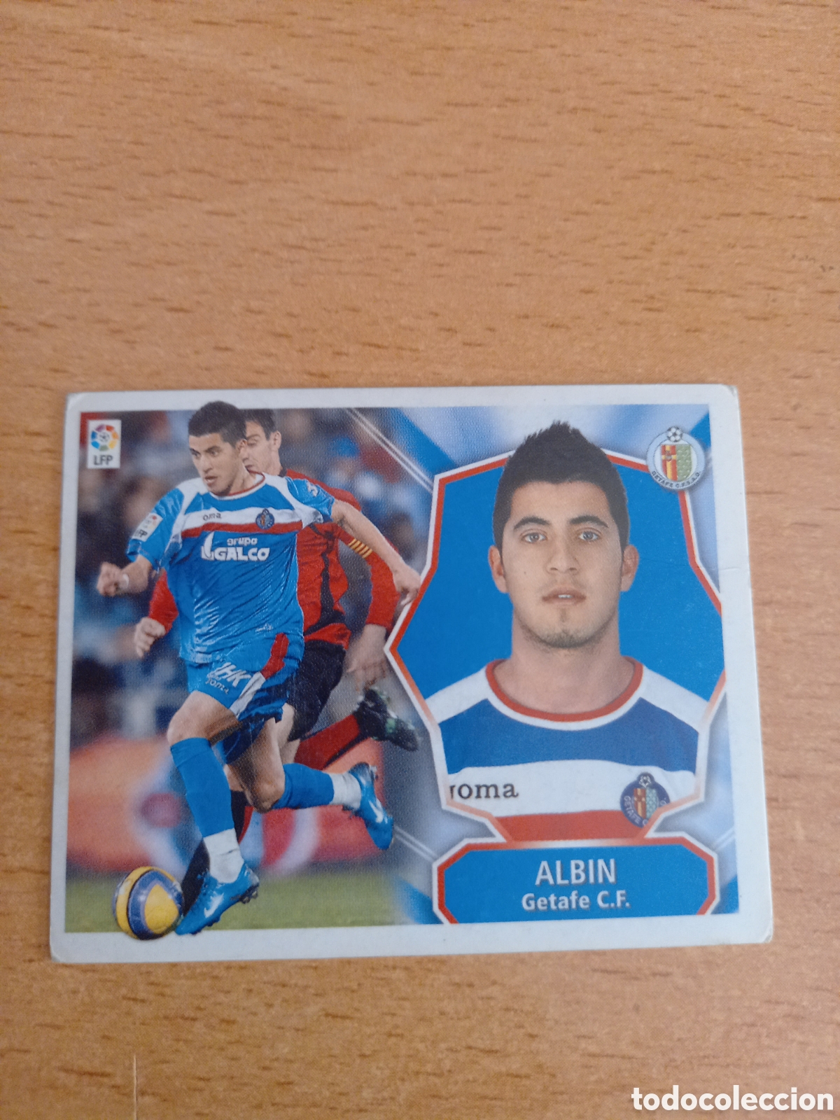 Fu&szlig;ball-Sticker: Albin Getafe liga 2008 2009 08 09 ediciones este