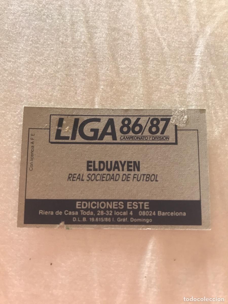 Cromos de f&uacute;tbol: Elduayen - Foto 2