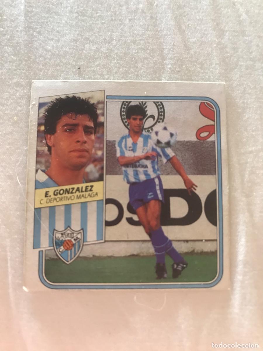 Cromos de f&uacute;tbol: E. Gonzalez - Foto 1