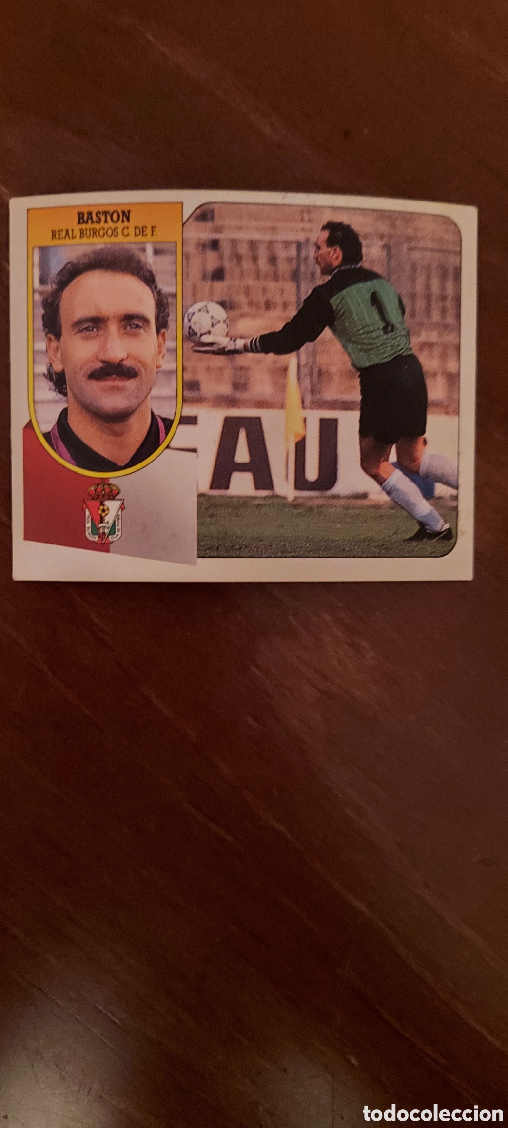 Cartes &agrave; collectionner de Football: BASTON BURGOS LIGA ESTE 1991/92 91 92