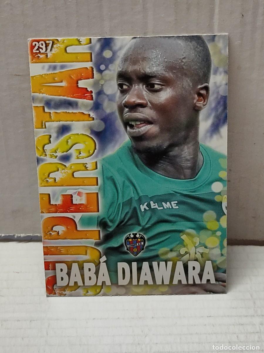 Fu&szlig;ball-Sticker: Cromo QUIZ Las Fichas de la liga 2014 13 14 MUNDICROMO - SUPERSTAR - BAB&Aacute; DIAWARA 297