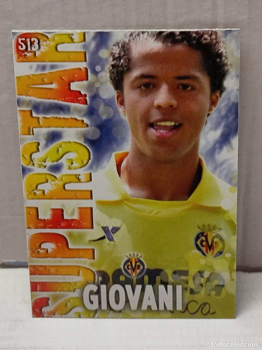 Fu&szlig;ball-Sticker: Cromo QUIZ Las Fichas de la liga 2014 13 14 MUNDICROMO - SUPERSTAR - GIOVANI 513