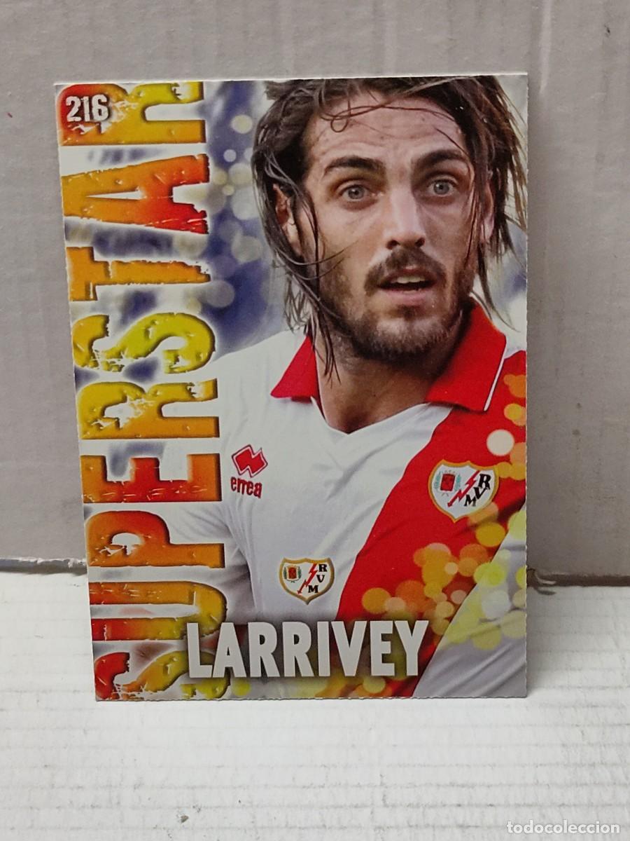 Cartes &agrave; collectionner de Football: Cromo QUIZ Las Fichas de la liga 2014 13 14 MUNDICROMO - SUPERSTAR - LARRIVEY 216