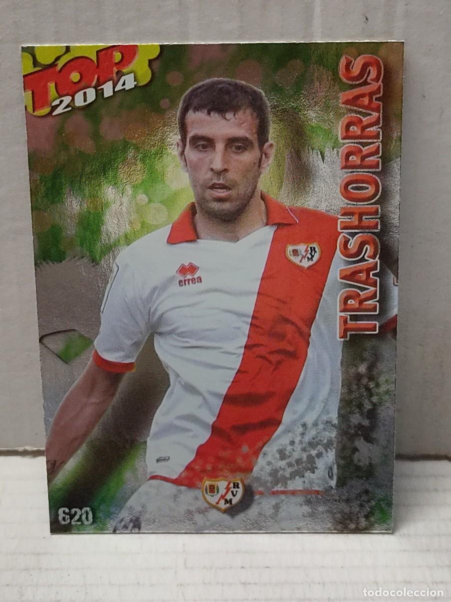 Fu&szlig;ball-Sticker: Cromo QUIZ Las Fichas de la liga 2014 13 14 MUNDICROMO - TOP 2014 BRILLO VERDE- TRASHORRAS 620