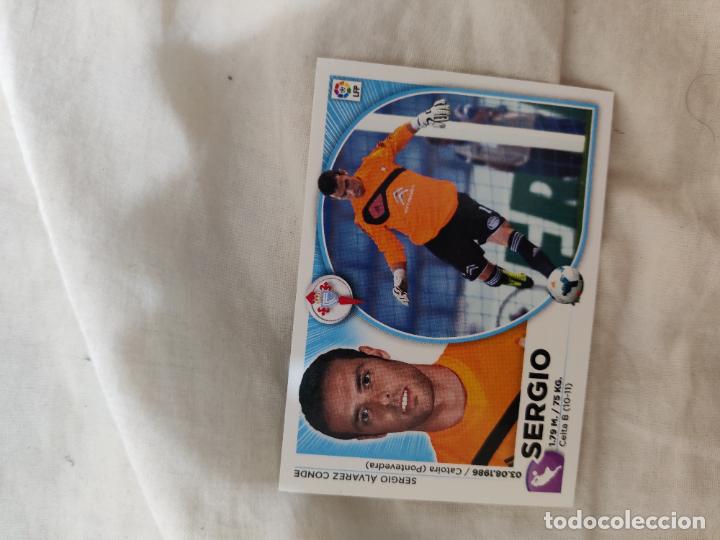 Cromos de f&uacute;tbol: sergio celta 2 este 2014 2015 14 15 sin pegar - Foto 1