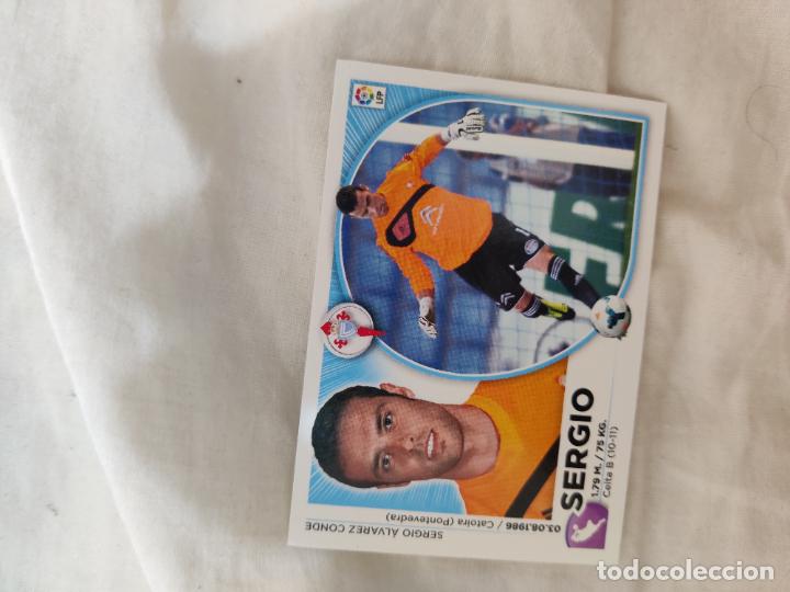 Cromos de f&uacute;tbol: sergio celta 2 este 2014 2015 14 15 sin pegar - Foto 1