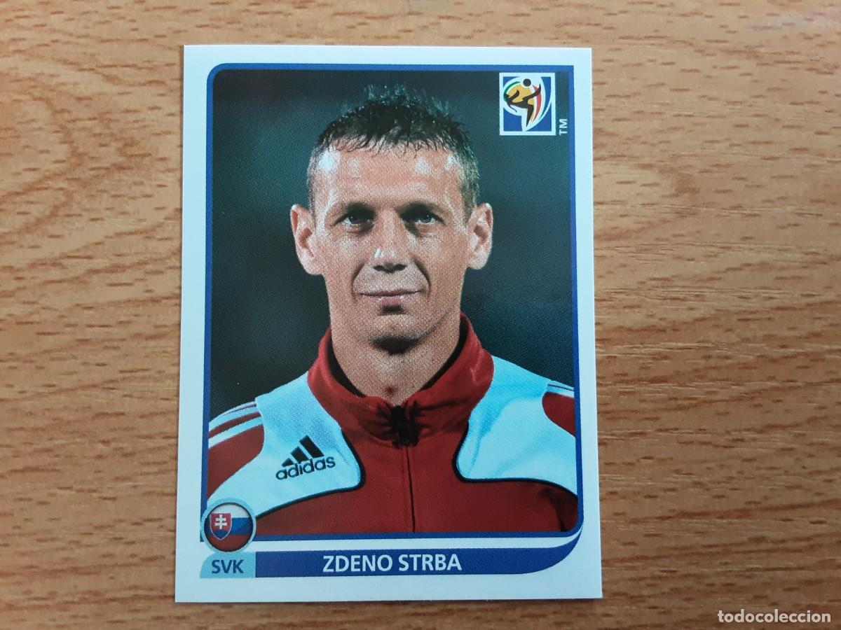Football Stickers: CROMO FUTBOL MUNDIAL 2010 PANINI 474.STRBA-ESLOVAQUIA-NUNCA PEGADO