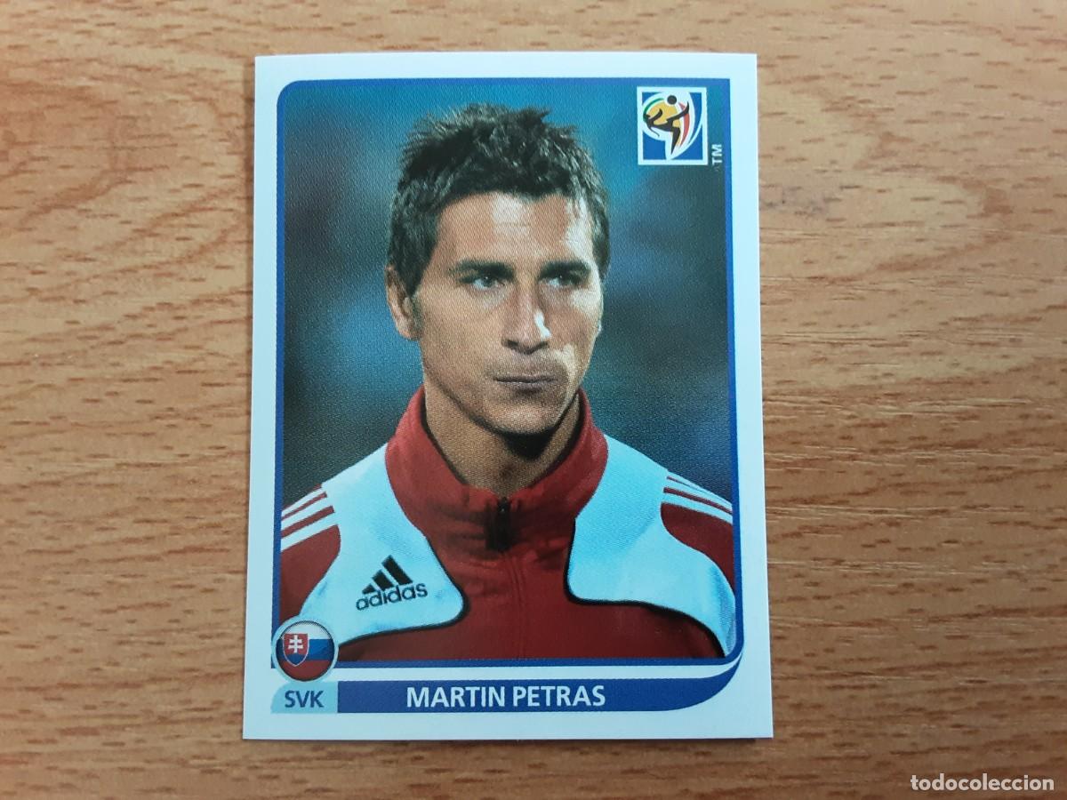 Cromos de F&uacute;tbol: CROMO FUTBOL MUNDIAL 2010 PANINI 475.PETRAS-ESLOVAQUIA-NUNCA PEGADO