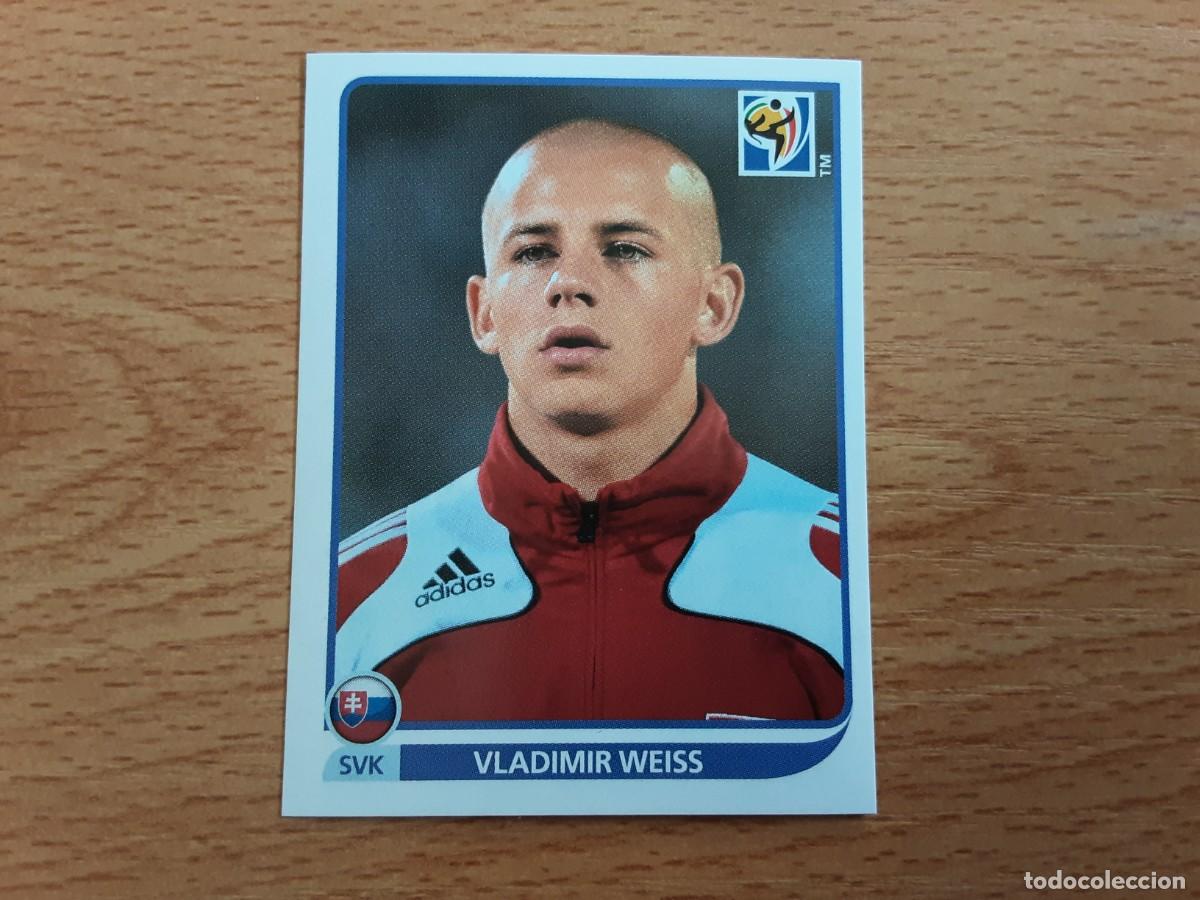 Figurine di Calcio: CROMO FUTBOL MUNDIAL 2010 PANINI 476.WEISS-ESLOVAQUIA-NUNCA PEGADO