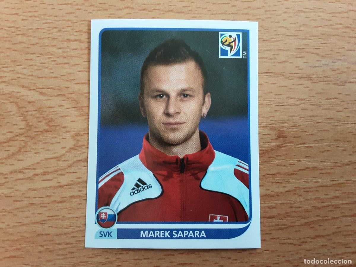Cromos de F&uacute;tbol: CROMO FUTBOL MUNDIAL 2010 PANINI 477.SAPARA-ESLOVAQUIA-NUNCA PEGADO