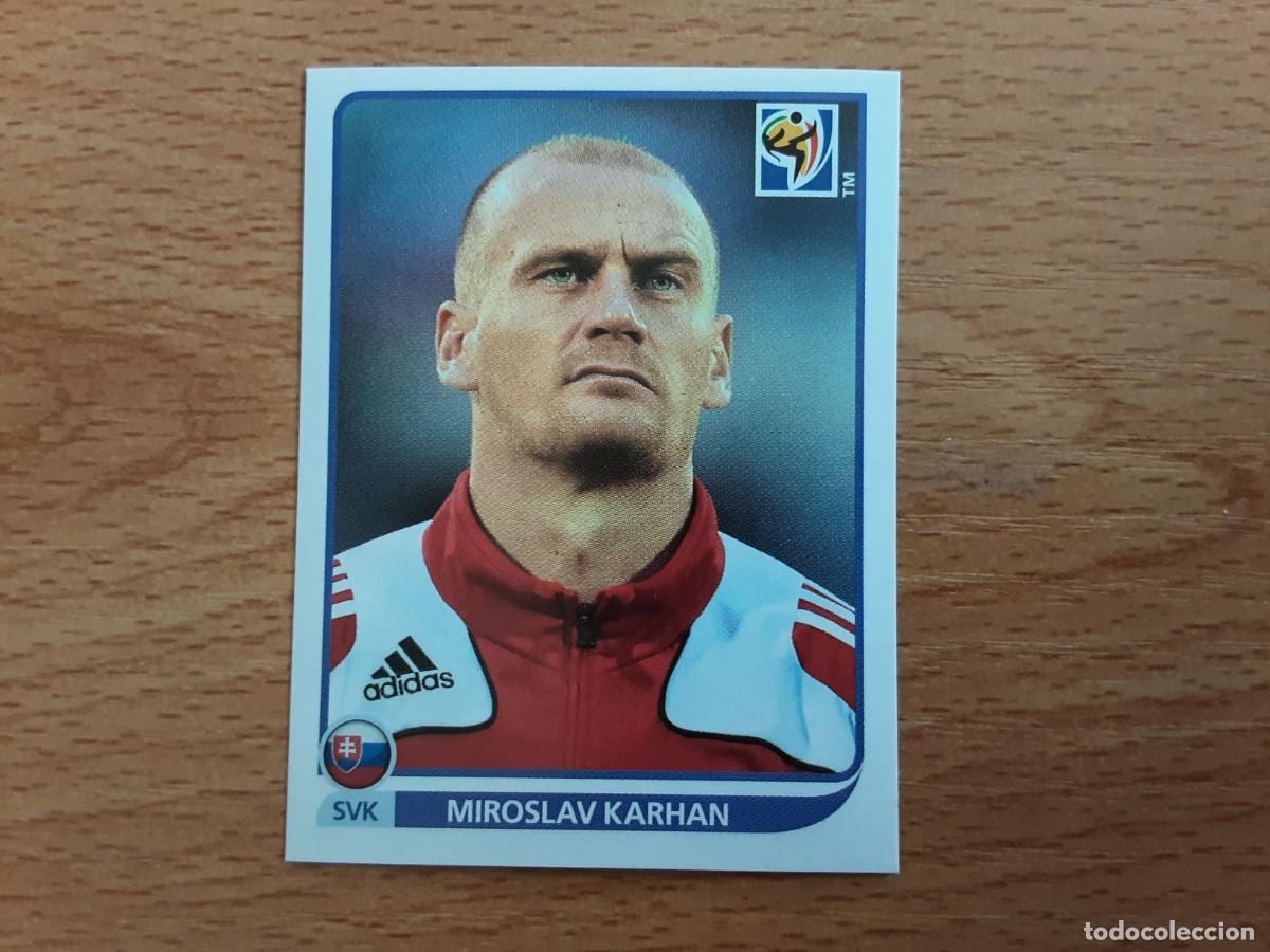 Football Stickers: CROMO FUTBOL MUNDIAL 2010 PANINI 478.KARHAN-ESLOVAQUIA-NUNCA PEGADO