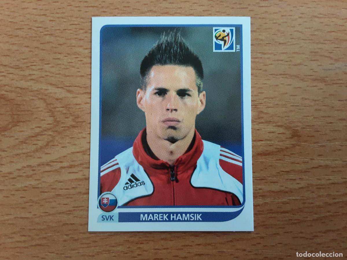Football Stickers: CROMO FUTBOL MUNDIAL 2010 PANINI 480.HAMSIK-ESLOVAQUIA-NUNCA PEGADO