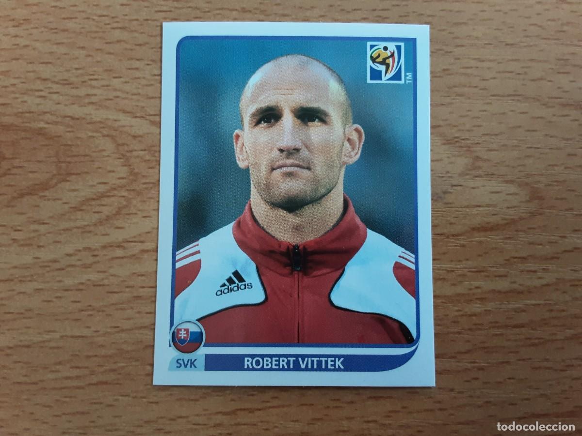 Figurine di Calcio: CROMO FUTBOL MUNDIAL 2010 PANINI 482.VITTEK-ESLOVAQUIA-NUNCA PEGADO
