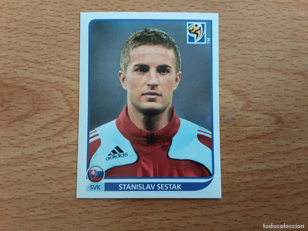 Cromos de F&uacute;tbol: CROMO FUTBOL MUNDIAL 2010 PANINI 484.SESTAK-ESLOVAQUIA-NUNCA PEGADO