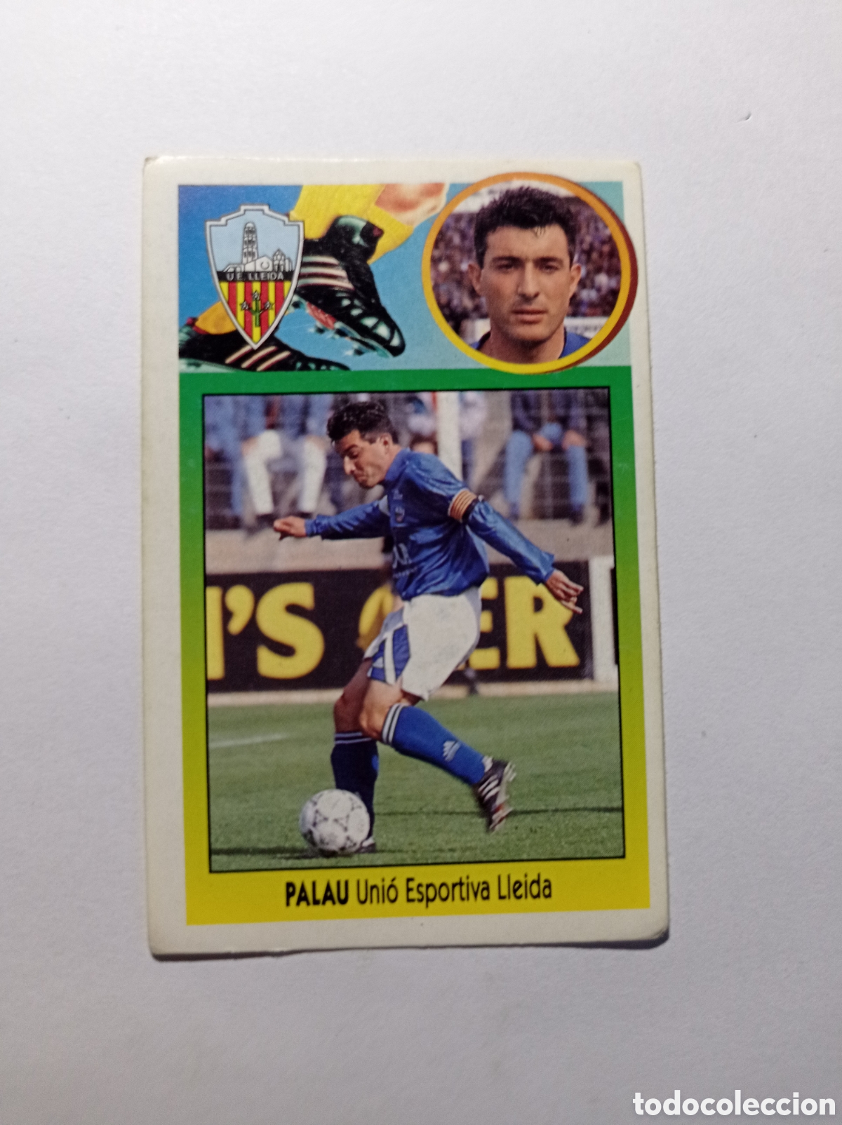 Figurine di Calcio: PALAU LLEIDA LIGA ESTE 1993/94 93 94 ADHESIVO