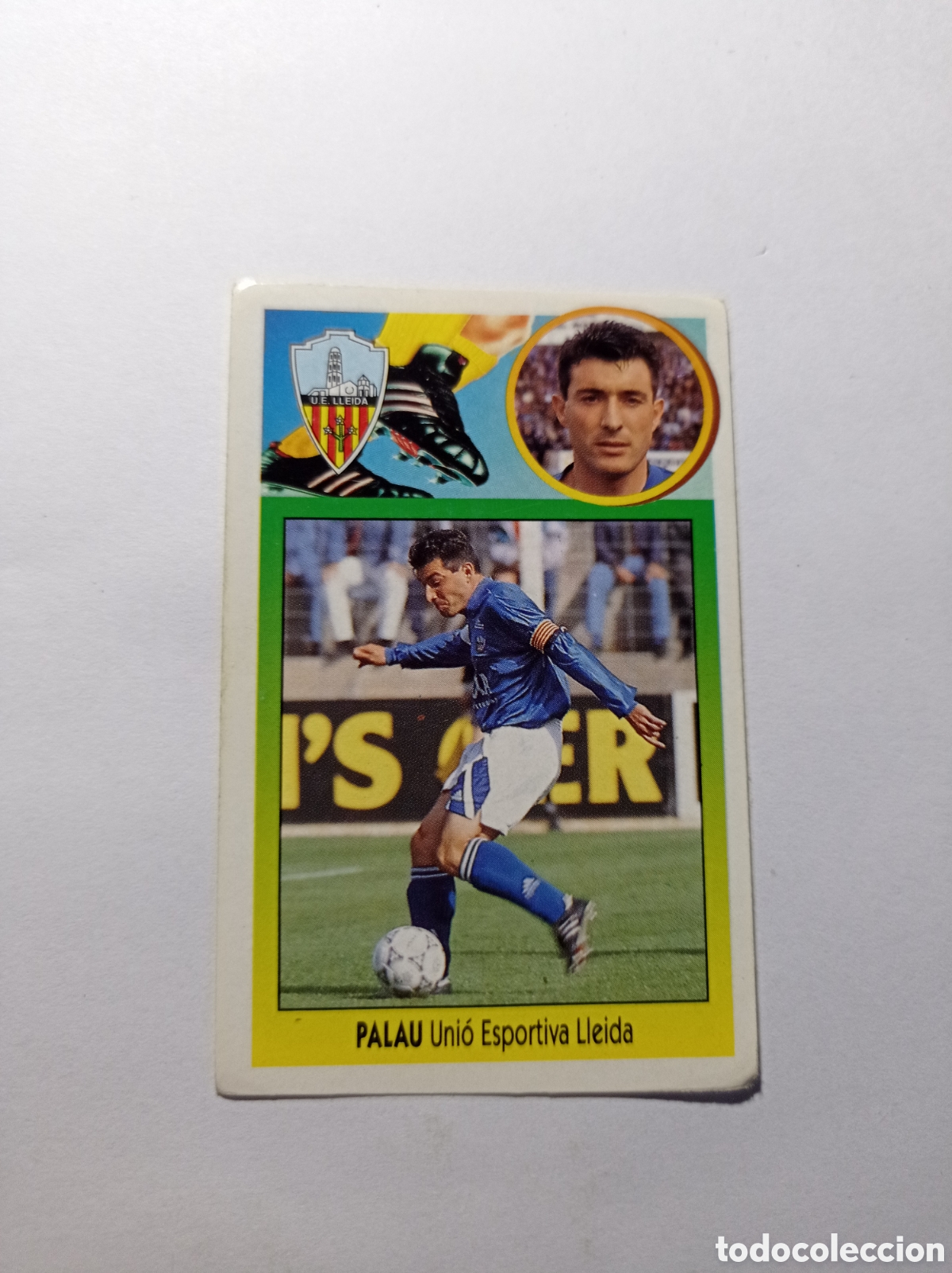 Figurine di Calcio: PALAU LLEIDA LIGA ESTE 1993/94 93 94 ADHESIVO