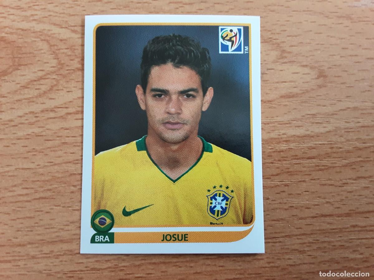 Cartes &agrave; collectionner de Football: CROMO FUTBOL MUNDIAL 2010 PANINI 495.JOSUE-BRASIL-NUNCA PEGADO