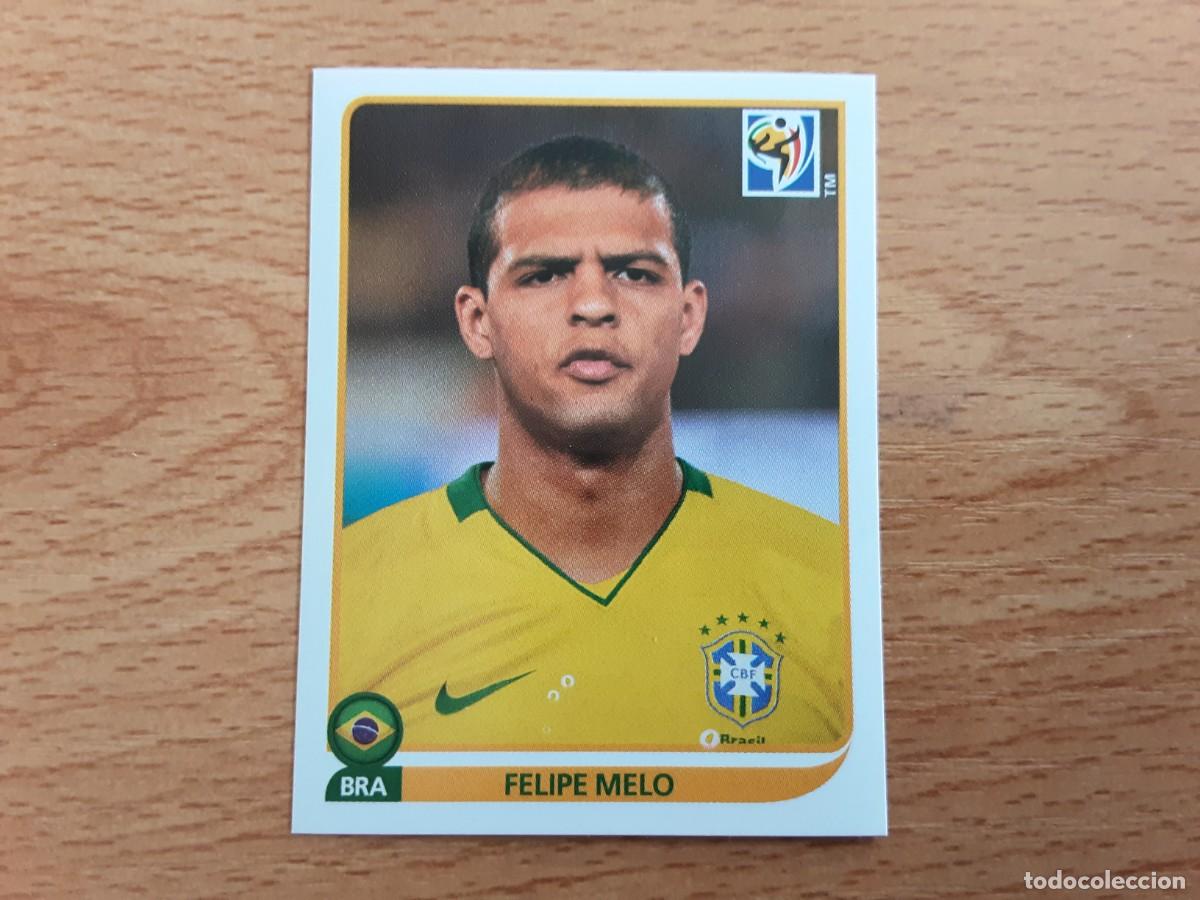 Cartes &agrave; collectionner de Football: CROMO FUTBOL MUNDIAL 2010 PANINI 497.FELIPE MELO-BRASIL-NUNCA PEGADO