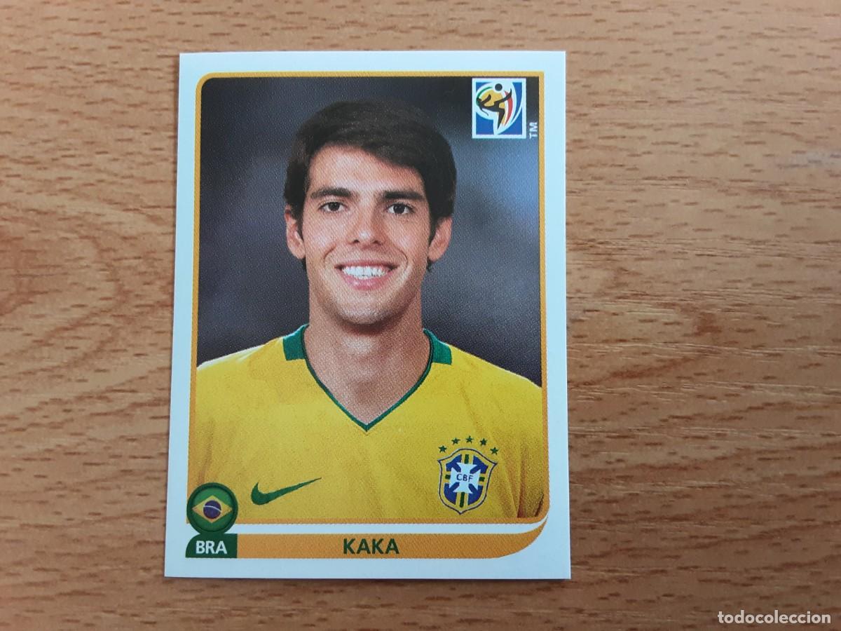 Cromos de f&uacute;tbol: CROMO FUTBOL MUNDIAL 2010 PANINI 499.KAKA-BRASIL-NUNCA PEGADO