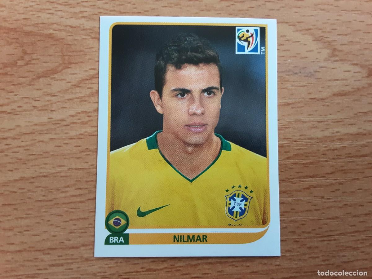 Figurine di Calcio: CROMO FUTBOL MUNDIAL 2010 PANINI 502.NILMAR-BRASIL-NUNCA PEGADO