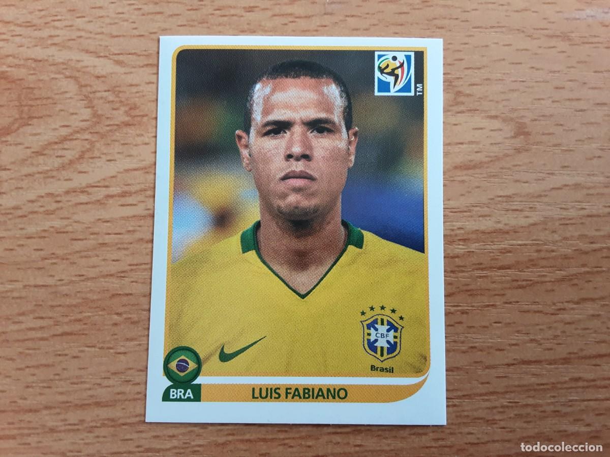 Cromos de F&uacute;tbol: CROMO FUTBOL MUNDIAL 2010 PANINI 503.LUIS FABIANO-BRASIL-NUNCA PEGADO