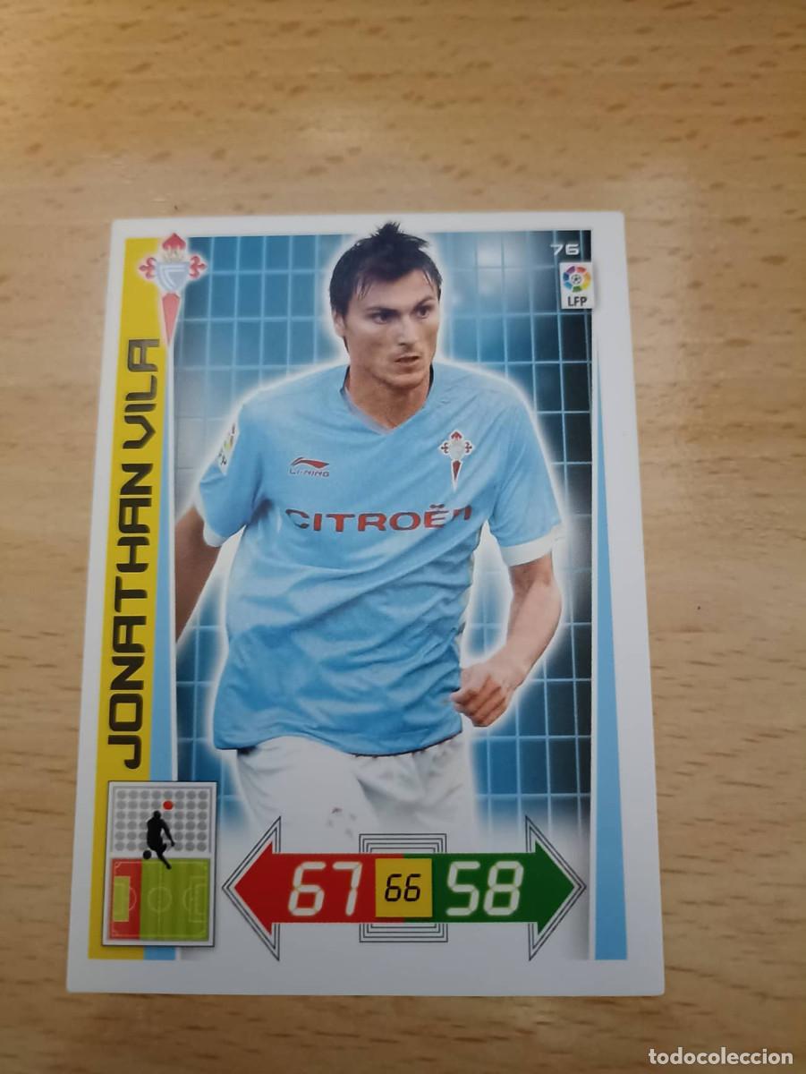 Cromos de f&uacute;tbol: Adrenalyn 12/13. 76- Jonathan Vila. Celta. - Foto 1