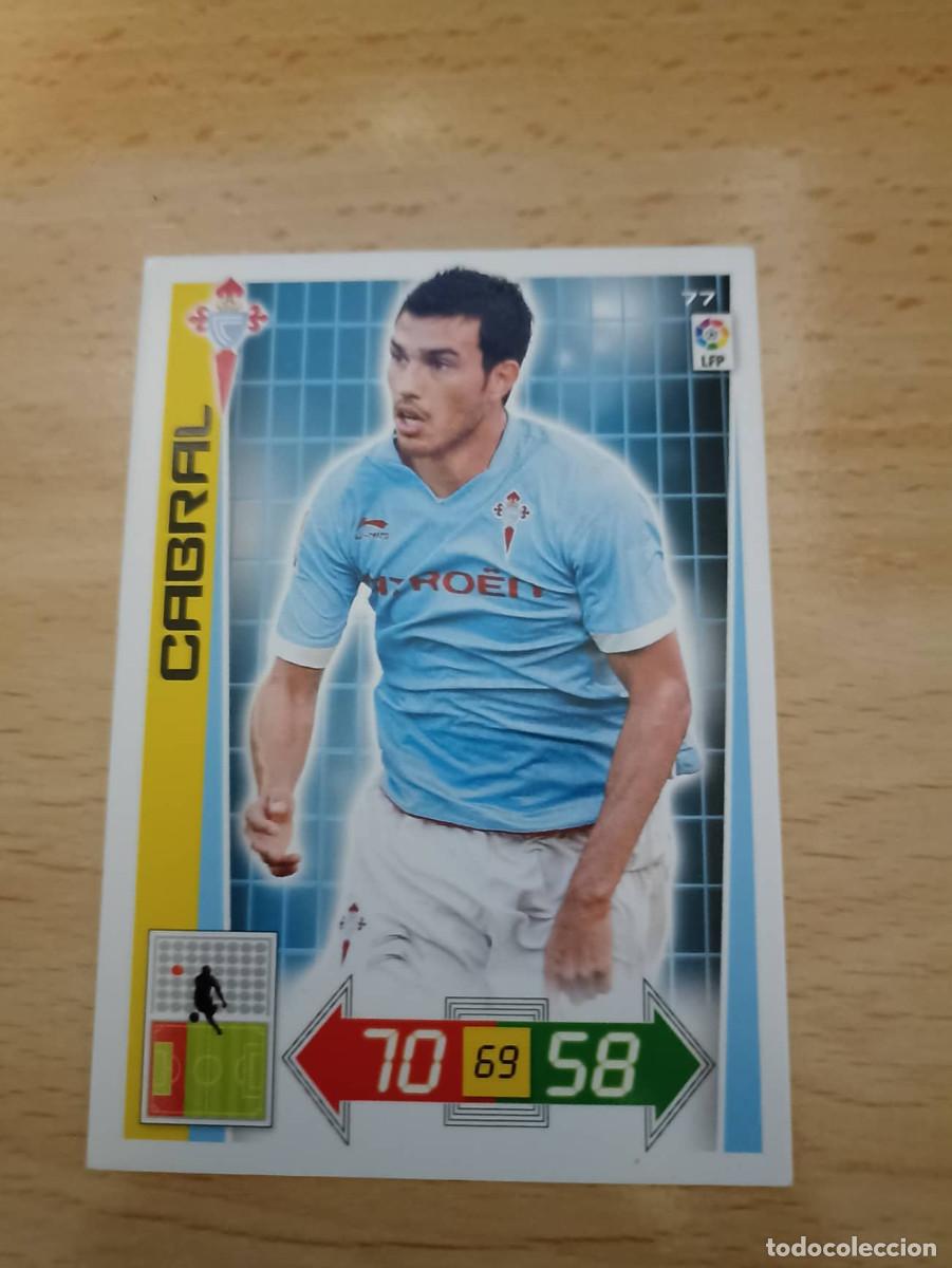 Cromos de f&uacute;tbol: Adrenalyn 12/13. 77- Cabral. Celta. - Foto 1
