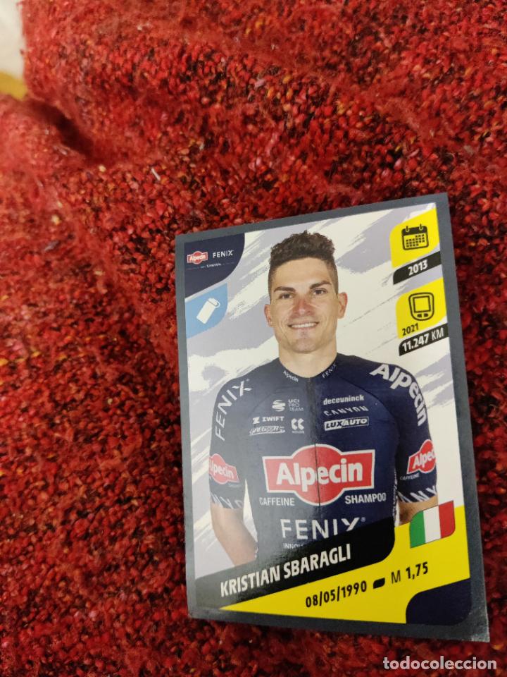 Fu&szlig;ball-Sticker: alpecin sbaragli 59 tour de francia 2022 le tour de france 2002 trading card sin pegar