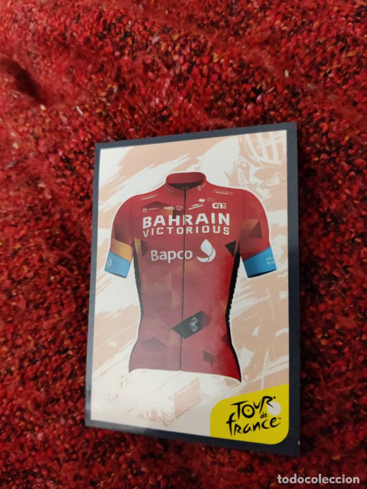 Fu&szlig;ball-Sticker: bahrain 97 tour de francia 2022 le tour de france 2002 trading card sin pegar