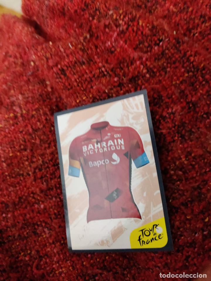 Fu&szlig;ball-Sticker: bahrain 97 tour de francia 2022 le tour de france 2002 trading card sin pegar