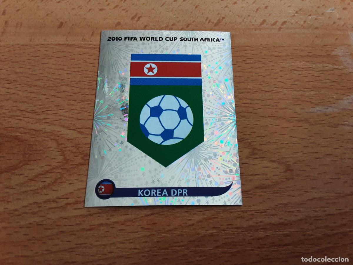 Cartes &agrave; collectionner de Football: CROMO FUTBOL MUNDIAL 2010 PANINI 506.ESCUDO-KOREA DEL NORTE-NUNCA PEGADO