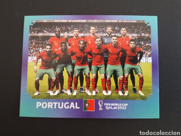 Cromos de F&uacute;tbol: EQUIPO PORTUGAL N&deg; 1 COPA MUNDIAL DE F&Uacute;TBOL QATAR 2022 22 PANINI SIN PEGAR PEDIDO M&Iacute;NIMO 3&euro;