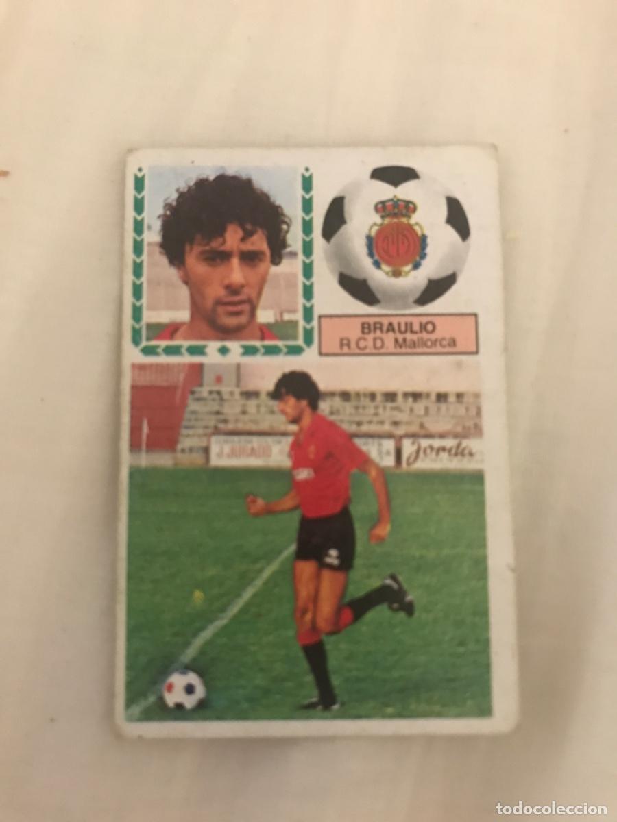 Cromos de f&uacute;tbol: Braulio - Foto 1