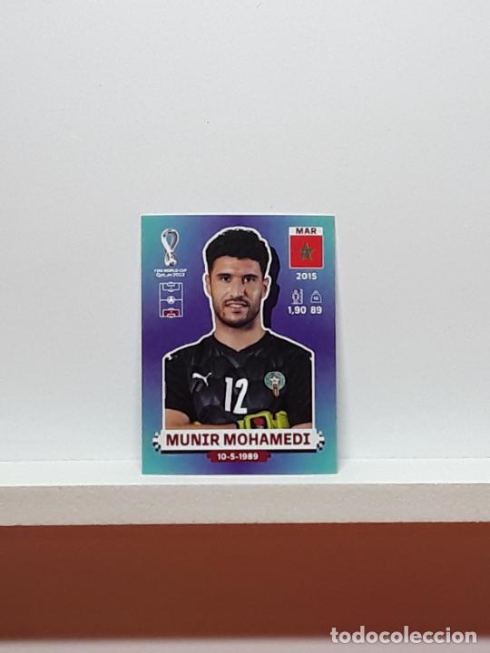 Cromos de Futebol: MUNDIAL 2022 WORLD CUP QATAR ALBUM PANINI LIGA N MAR4 MAR 4 MOROCCO MARRUECO MUNIR MOHAMEDI