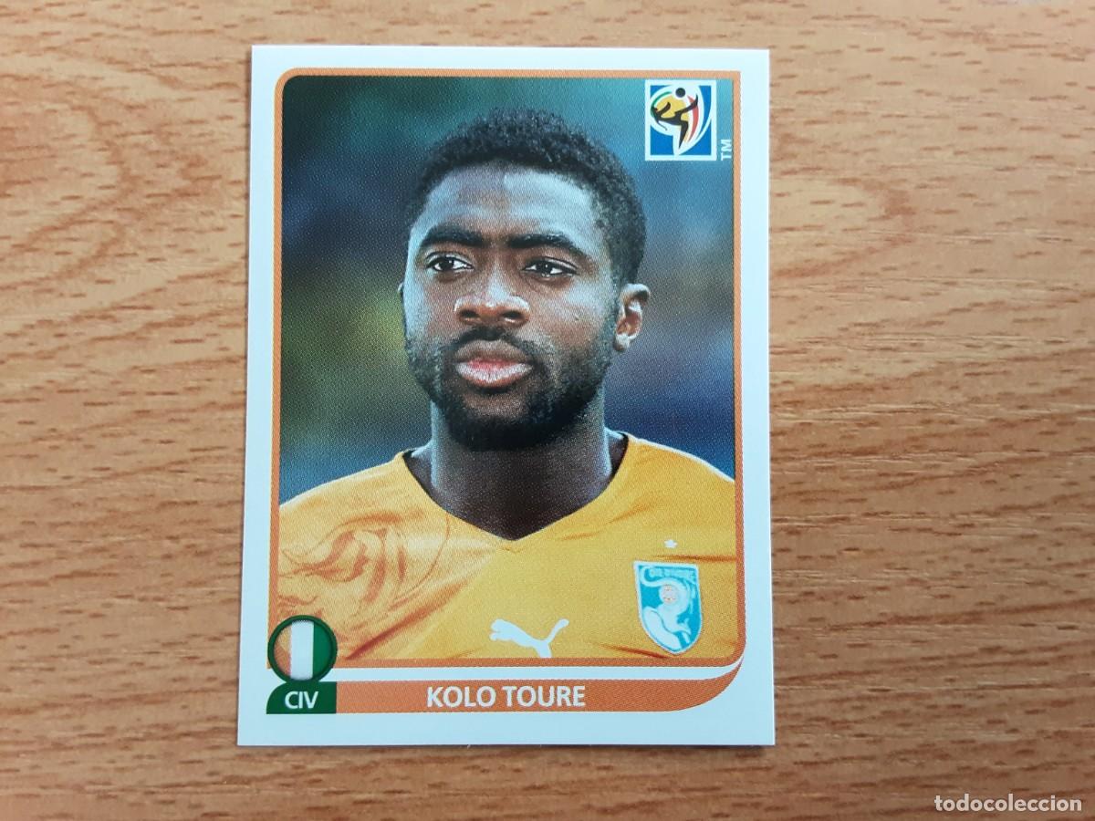 Football Stickers: CROMO FUTBOL MUNDIAL 2010 PANINI 527.KOLO TOURE-COSTA DE MARFIL-NUNCA PEGADO