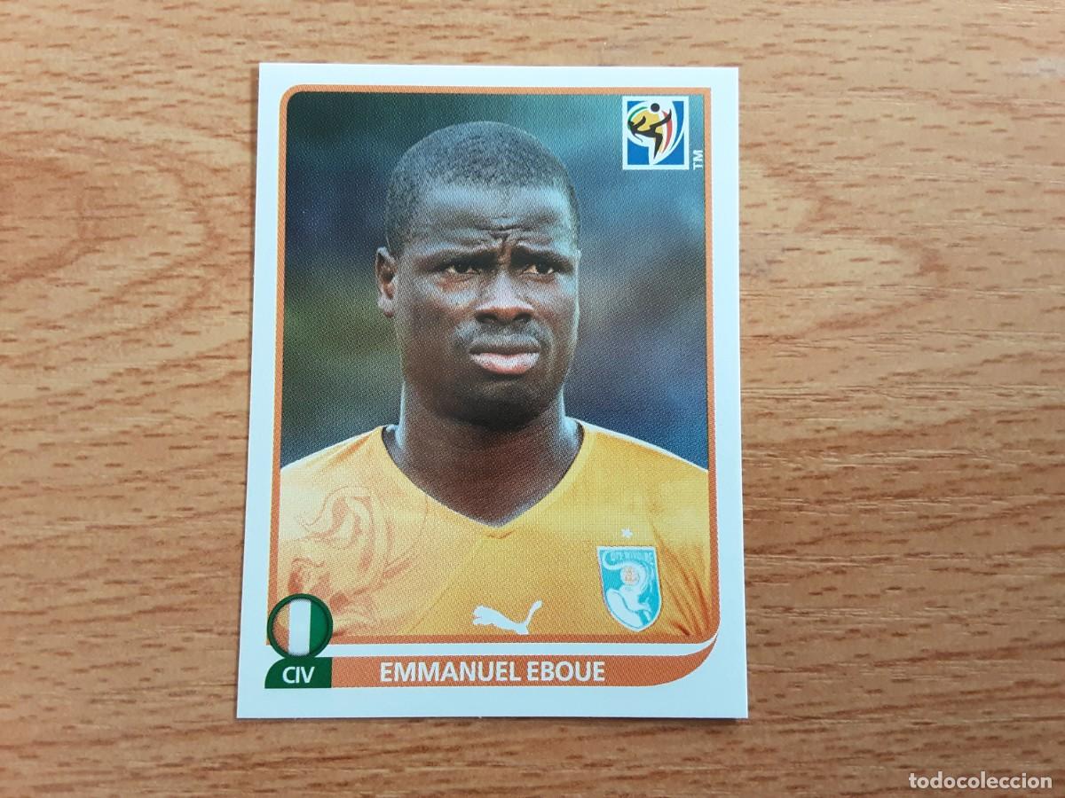 Cromos de F&uacute;tbol: CROMO FUTBOL MUNDIAL 2010 PANINI 528.EBOUE-COSTA DE MARFIL-NUNCA PEGADO