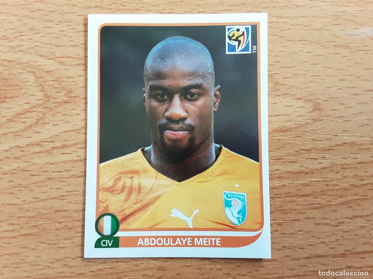 Football Stickers: CROMO FUTBOL MUNDIAL 2010 PANINI 530.MEITE-COSTA DE MARFIL-NUNCA PEGADO