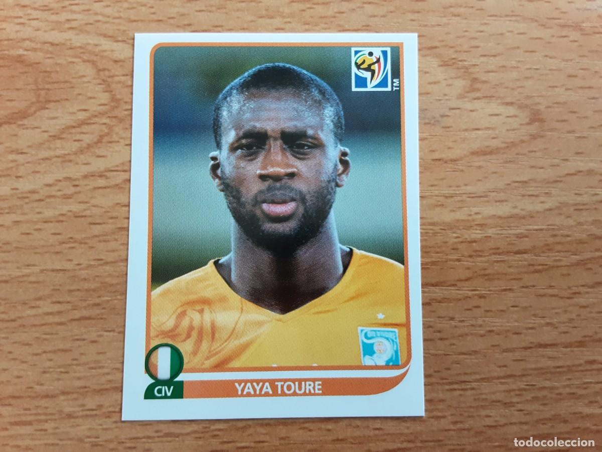 Cartes &agrave; collectionner de Football: CROMO FUTBOL MUNDIAL 2010 PANINI 534.YAYA TOURE-COSTA DE MARFIL-NUNCA PEGADO