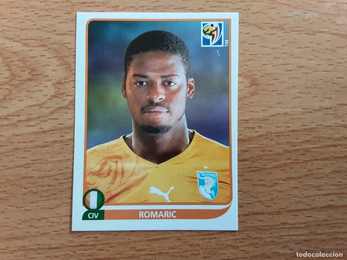 Cromos de f&uacute;tbol: CROMO FUTBOL MUNDIAL 2010 PANINI 537.ROMARIC-COSTA DE MARFIL-NUNCA PEGADO