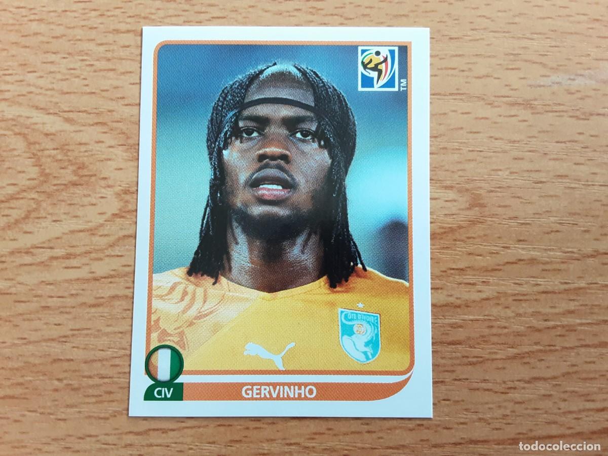 Cartes &agrave; collectionner de Football: CROMO FUTBOL MUNDIAL 2010 PANINI 539.GERVINHO-COSTA DE MARFIL-NUNCA PEGADO
