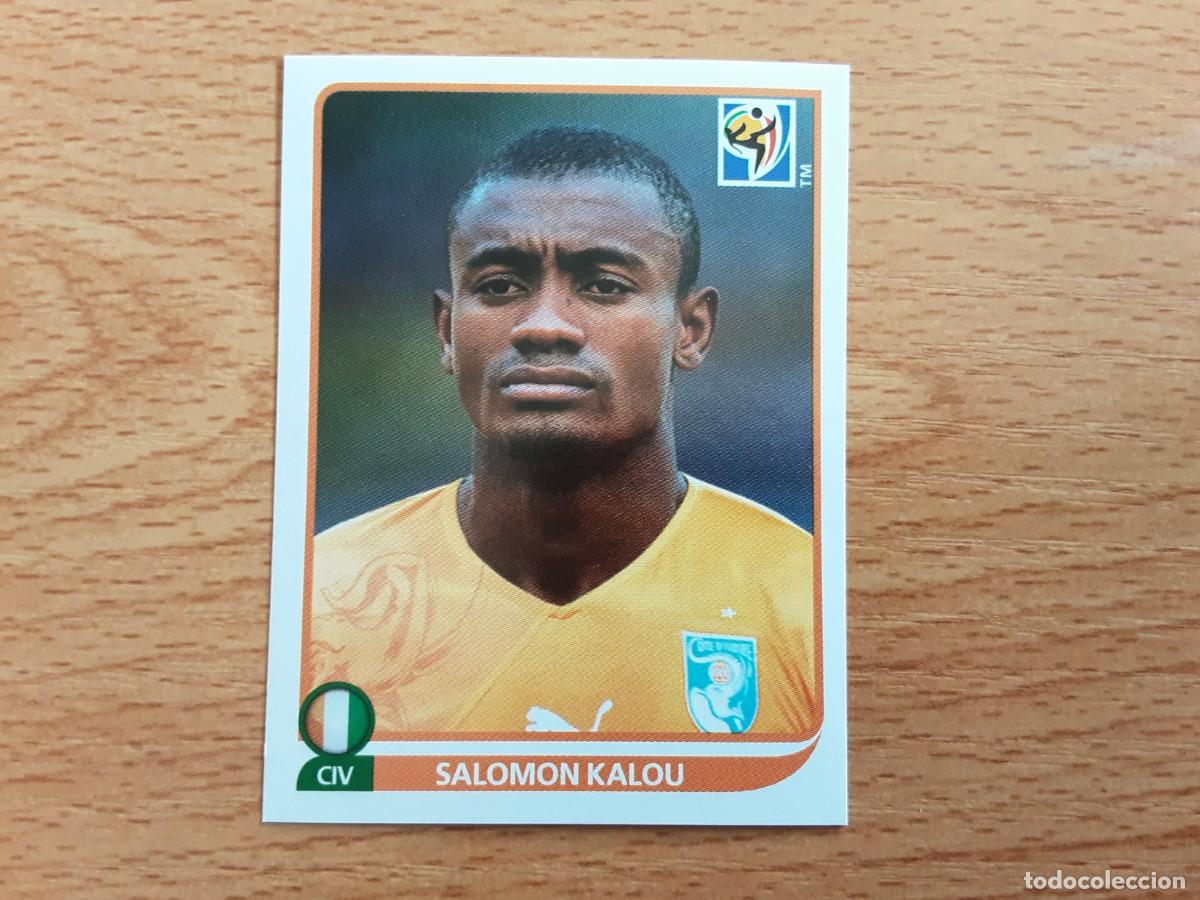 Cromos de f&uacute;tbol: CROMO FUTBOL MUNDIAL 2010 PANINI 541.KALOU-COSTA DE MARFIL-NUNCA PEGADO