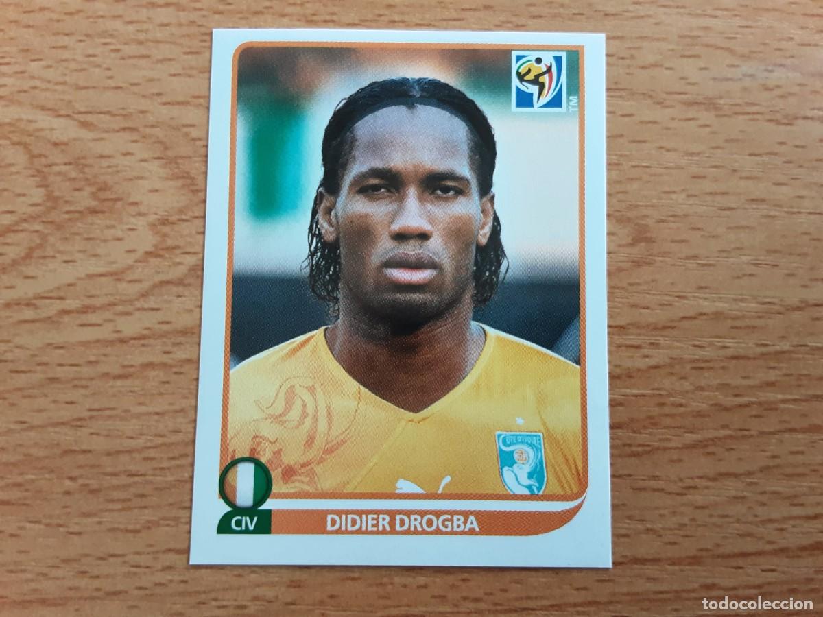 Cromos de F&uacute;tbol: CROMO FUTBOL MUNDIAL 2010 PANINI 542.DROGBA-COSTA DE MARFIL-NUNCA PEGADO